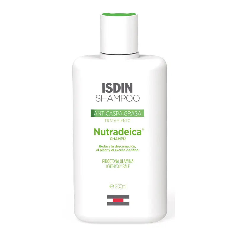 Isdin Shampoo Anticaspa Nutradeica Grasa 200 Ml vista principal