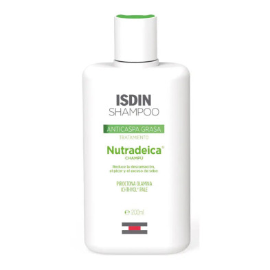 Isdin Shampoo Anticaspa Nutradeica Grasa 200 Ml vista principal