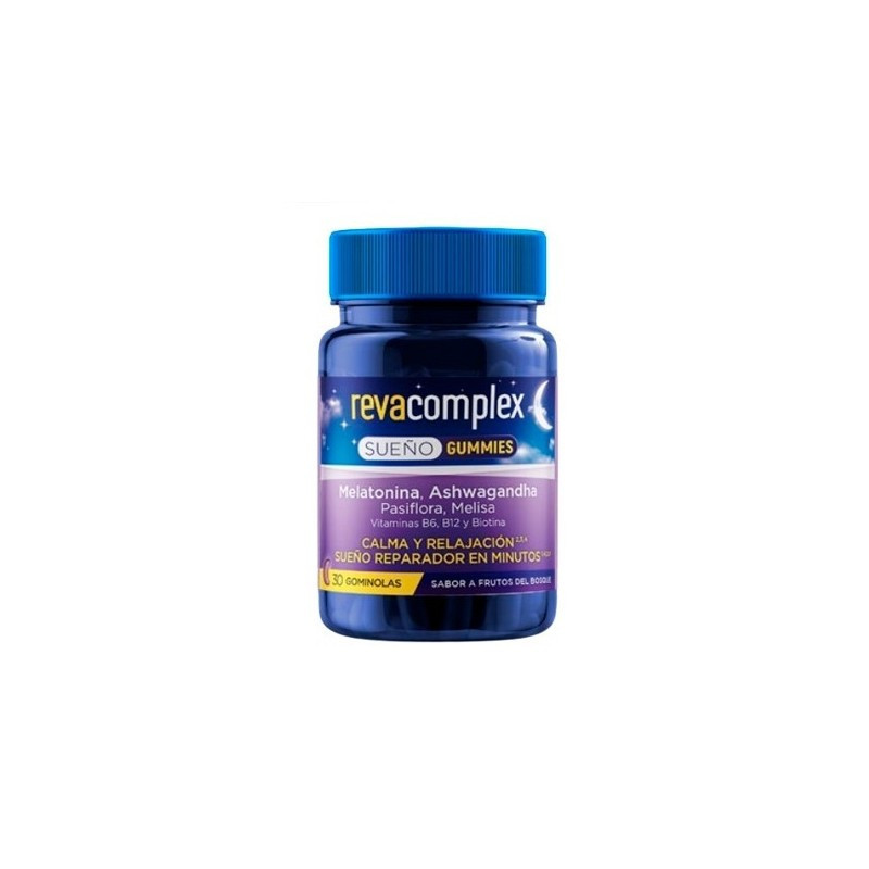 REVACOMPLEX SUEÑO GUMMIES 30 GOMINOLAS SABOR FRUTOS DEL BOS