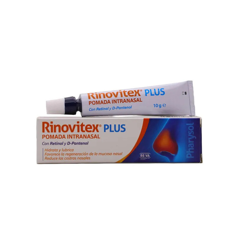 RINOVITEX PLUS POMADA INTRANASAL PHARYSOL 1 TUBO 10 g