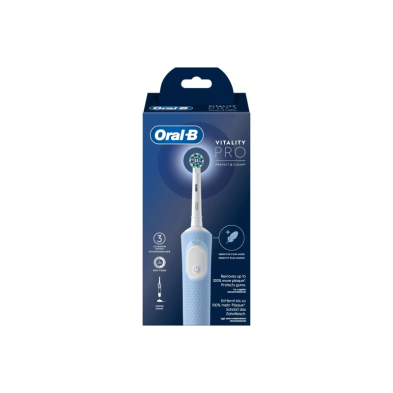 Cepillo Dental Electrico Recargable Oral-B Vitality Pro Vapor Blue Box 1 Unidad vista principal