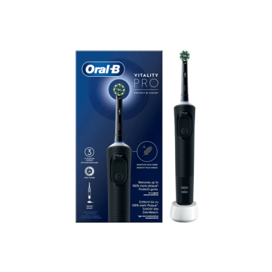 Cepillo Dental Electrico Recargable Oral-B Vitality Pro Vapor Blue Box 1 Unidad envase