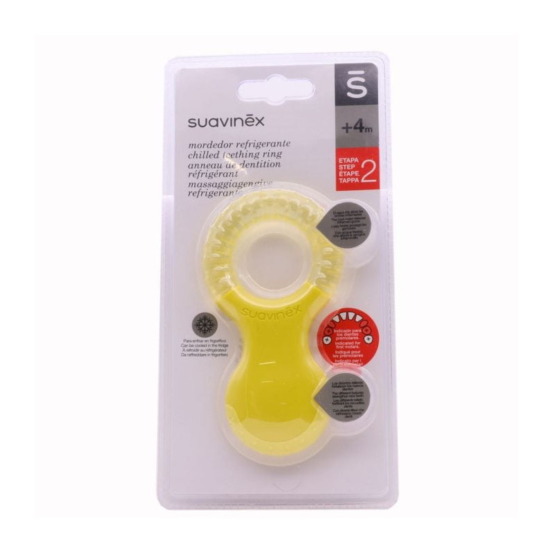 MORDEDOR SILICONA REFRIGERANTE SUAVINEX +4 MESES 1 UNIDAD ETAPA 2