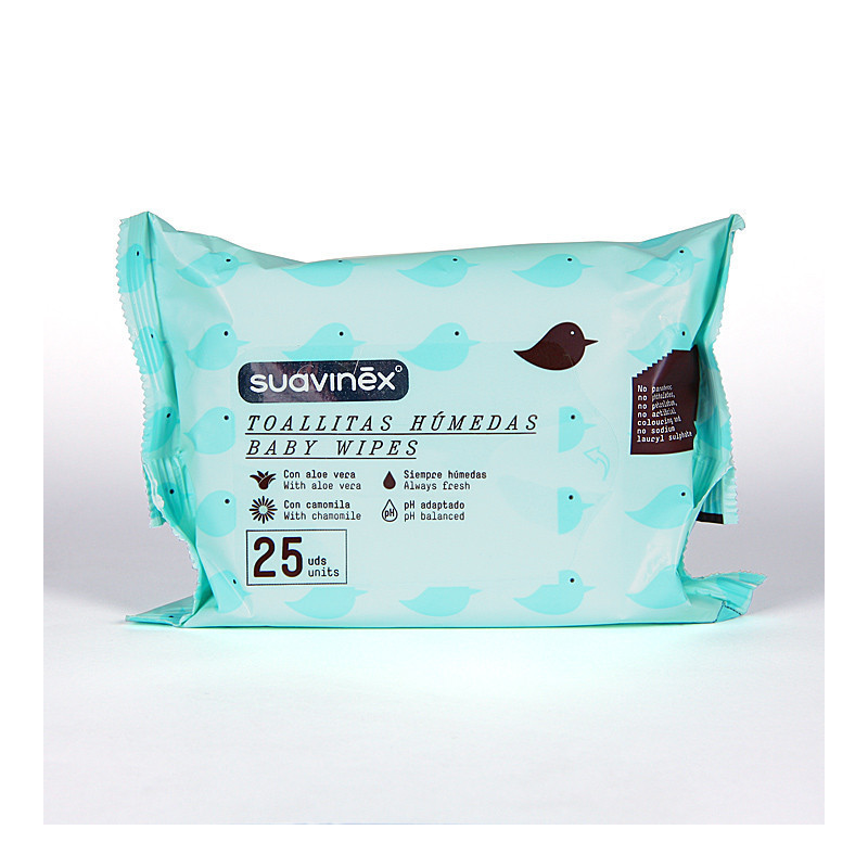SUAVINEX TOALLITAS HUMEDAS 25 TOALLITAS
