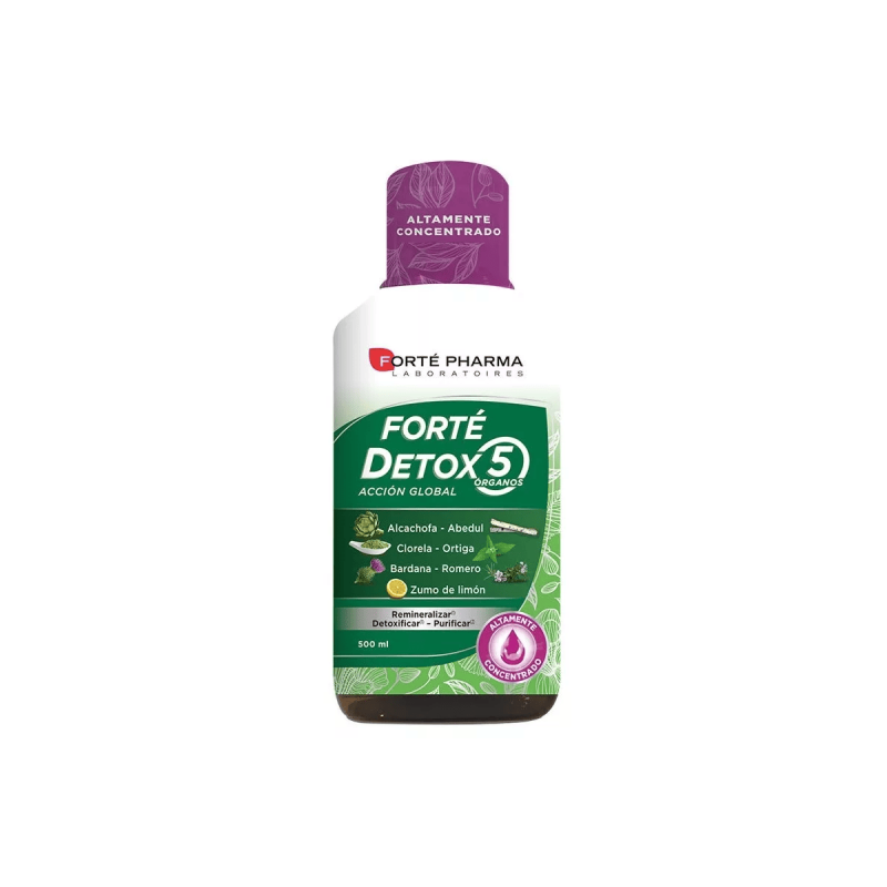 Forte Detox 5 Organos 1 Envase 500 Ml vista principal