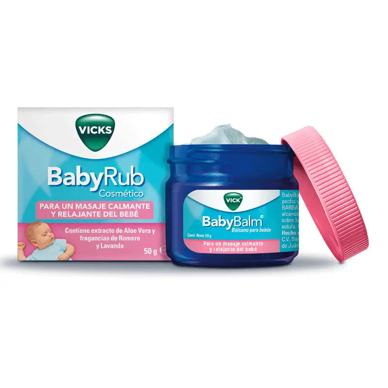 Vicks Babyrub 1 Envase 50 G vista principal