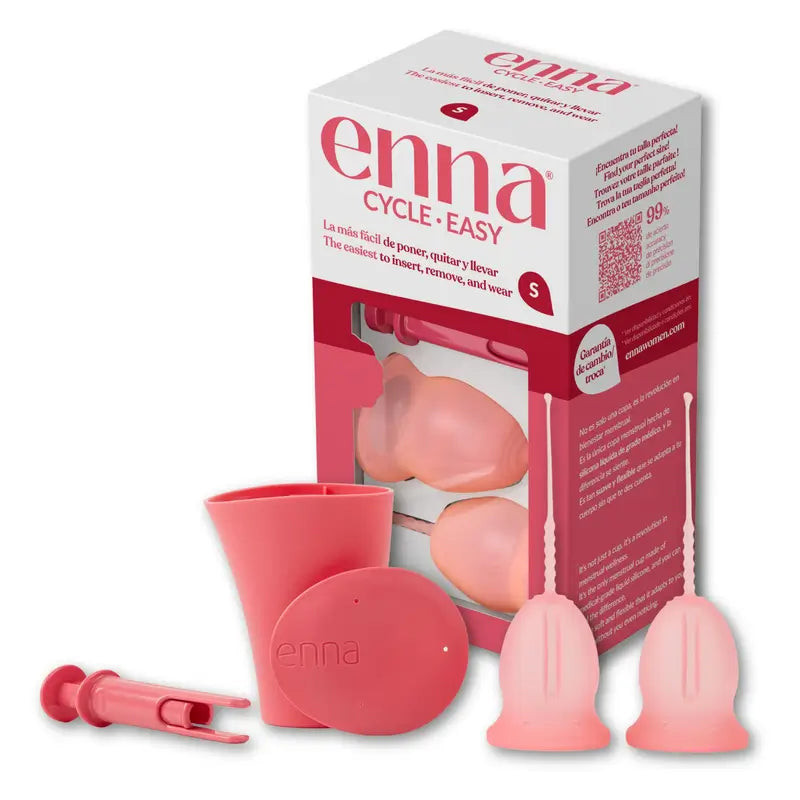Copa Menstrual Enna Cycle 1 Unidad Talla S (Con Aplicador) vista principal