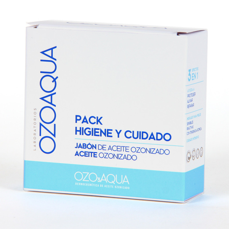OZOAQUA PACK HIGIENE Y CUIDADO 1 ENVASE 15 ML ACEITE OZONIZ