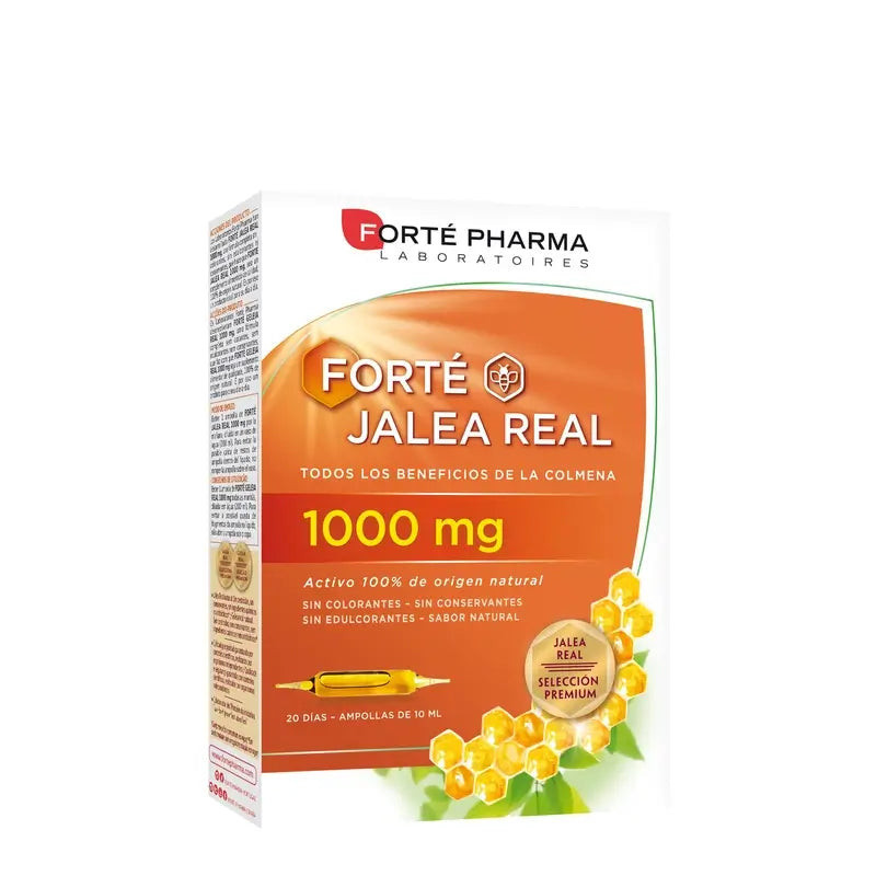 Forte Jalea Real 1000 Mg 20 Ampollas 10 Ml vista principal