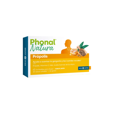 Forte Propolis 24 Pastillas Sabor Limon detalle