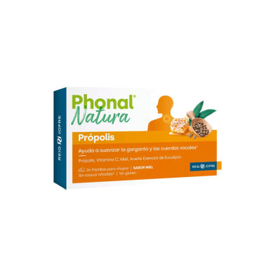 Forte Propolis 24 Pastillas Sabor Miel envase