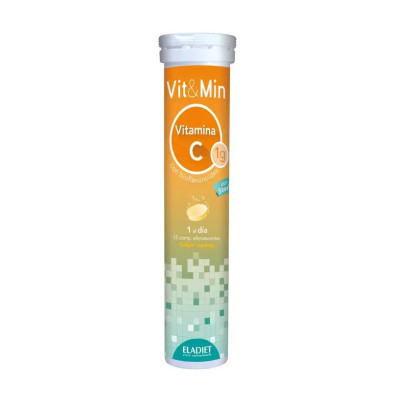 Vit&min Vitamina C Efervescente 15 Comprimidos Efervescente vista principal