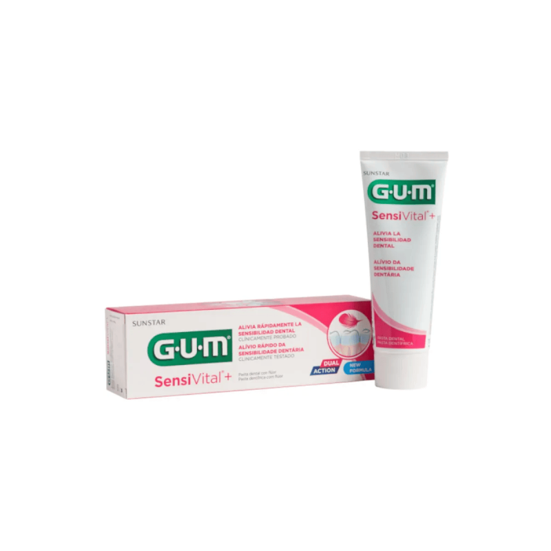 Gum Sensivital+ Pasta Dental 1 Tubo 75 Ml vista principal