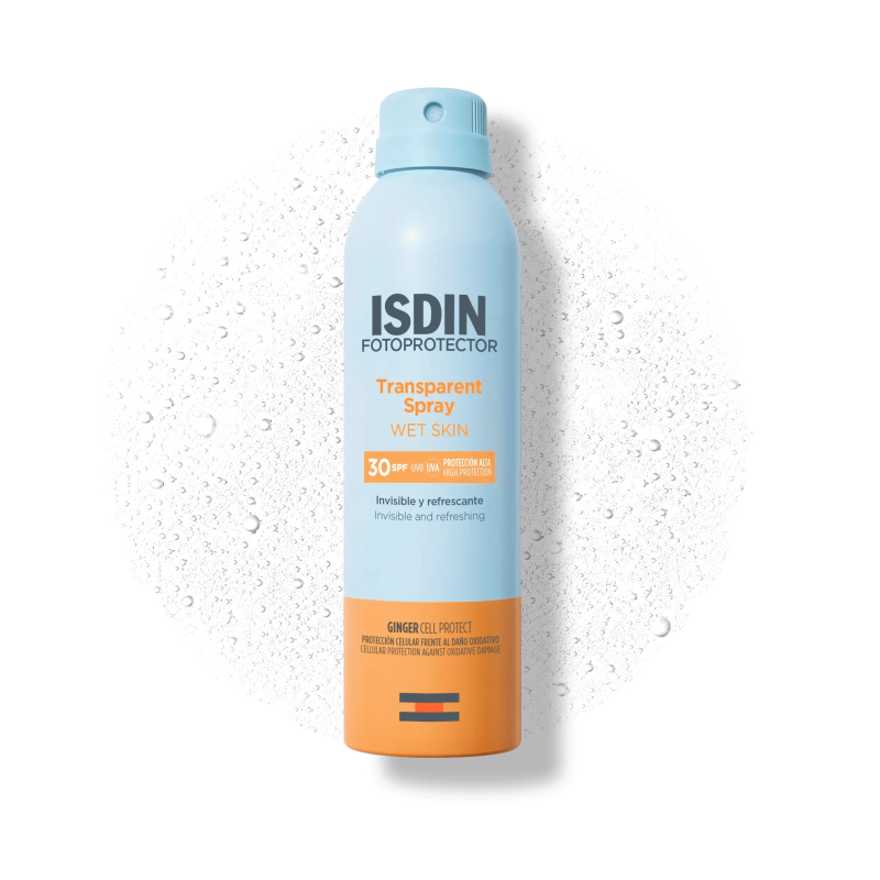 FOTOPROTECTOR ISDIN SPF 30 TRASPARENTE SPRAY 1 ENVASE 200 M