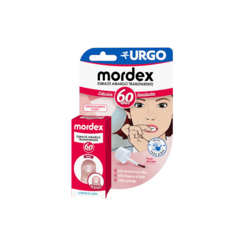 Mordex Esmalte Amargo Transparente 1 Envase 9 Ml Con Pincel vista principal