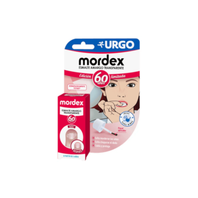 Mordex Esmalte Amargo Transparente 1 Envase 9 Ml Con Pincel vista principal