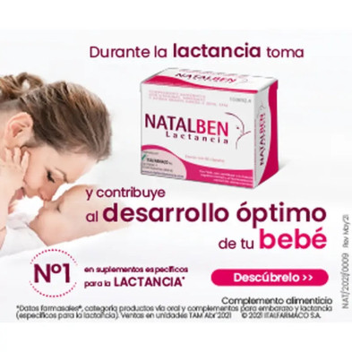 Natalben Lactancia 60 Capsulas detalle
