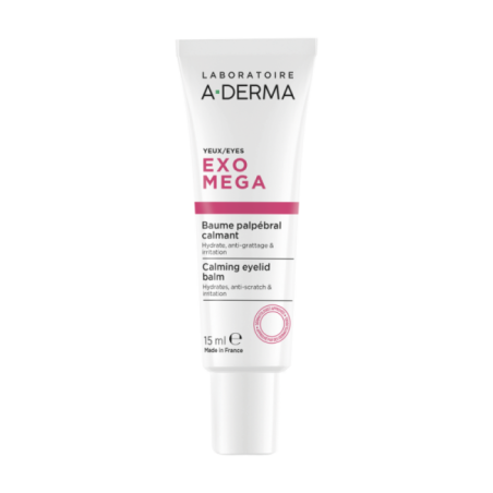 A-DERMA EXOMEGA BALSAMO PALPEBRAL CALMANTE 1 ENVASE 15 ml