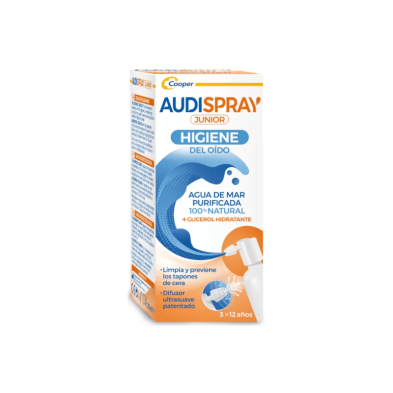 Audispray Junior Solucion Limpieza Oidos 1 Envase 25 Ml vista principal