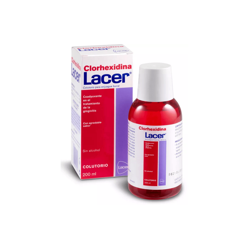Lacer Colutorio Clorhexidina 1 Envase 200 Ml vista principal