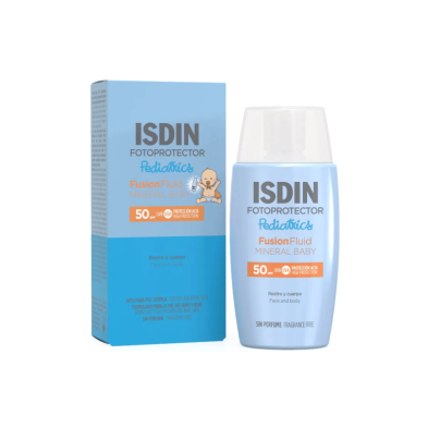 Isdin Fotoprotector Fusion Fluid Mineral Spf 50 1 Frasco 50 envase