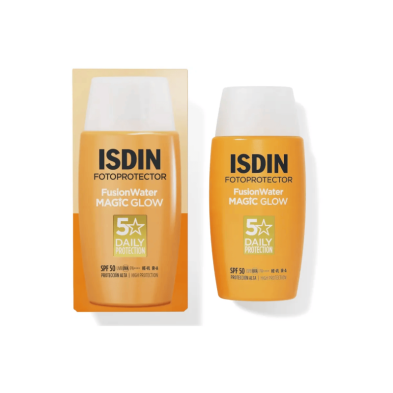 Isdin Fotoprotector Fusion Water Magic Glow Spf 50 1 Envase 50 Ml vista principal