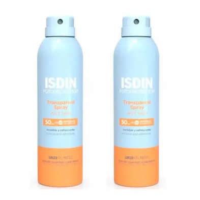 Isdin Fotoprotector Transparent Spray Wet Skin Spf 50 1 Env vista principal