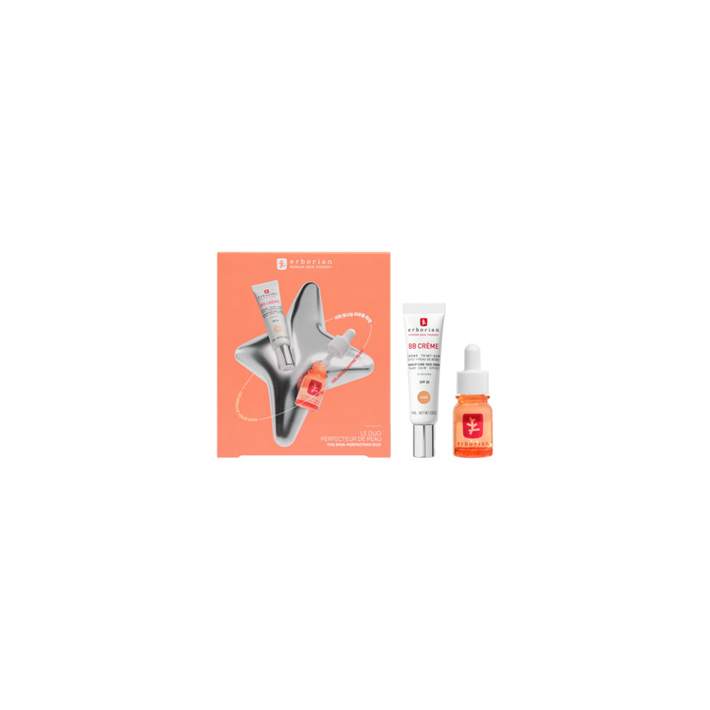 Erborian Cofre BB Crème Doré 15ml + Skin Therapy Sérum Lácteo 10ml