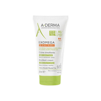 A-Derma Exomega Control Crema Emoliente 1 Envase 50 Ml vista principal