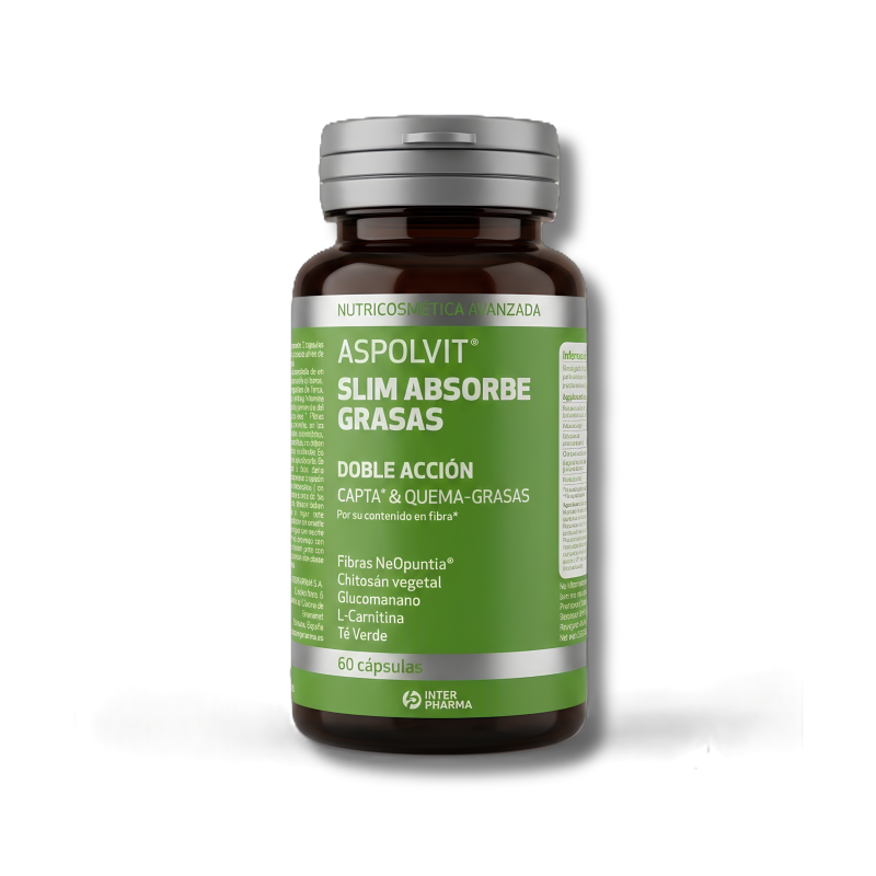 Aspolvit Slim Absorbe Grasas 60 cápsulas