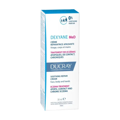 Dexyane Med Crema Reparadora Calmante Ducray 1 Tubo 30 Ml envase