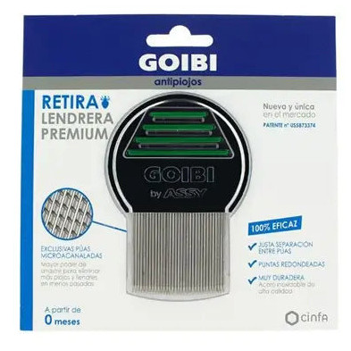 Goibi Antipiojos Lendrera 1 Unidad vista principal
