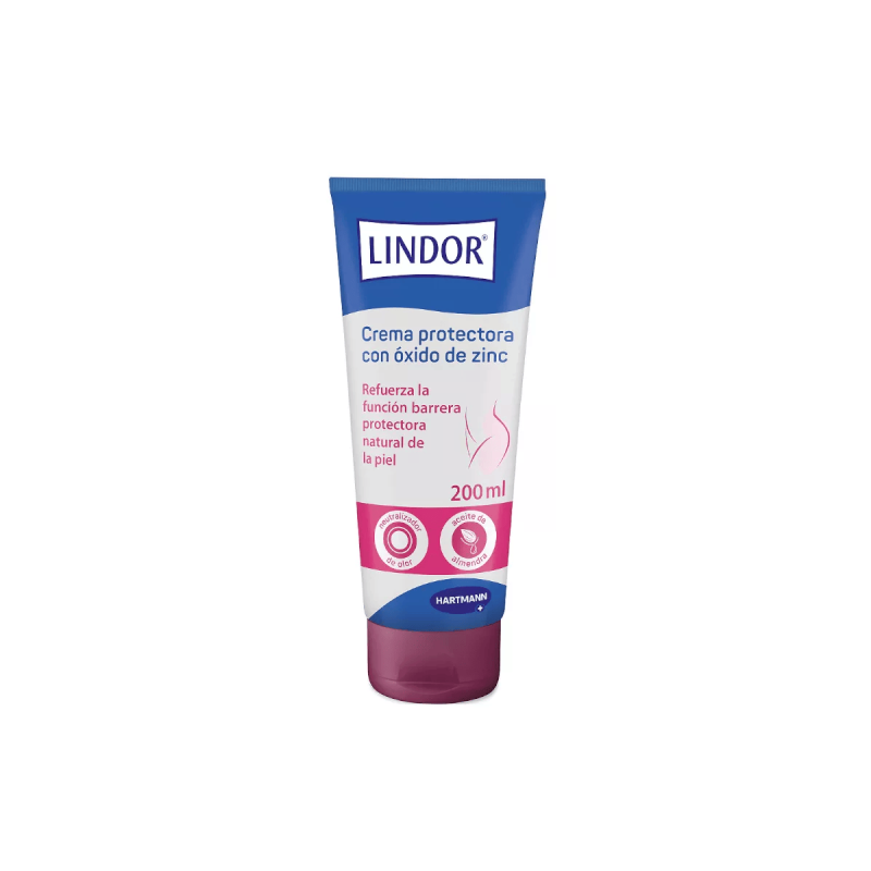 Lindor Crema Protectora Con Oxido De Zinc 1 Tubo 200 Ml vista principal