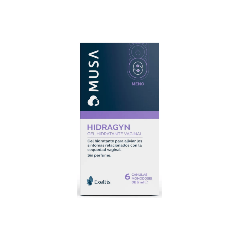 Musa Meno Hidragyn Gel Hidratante Vaginal 6 Canulas 6 Ml vista principal