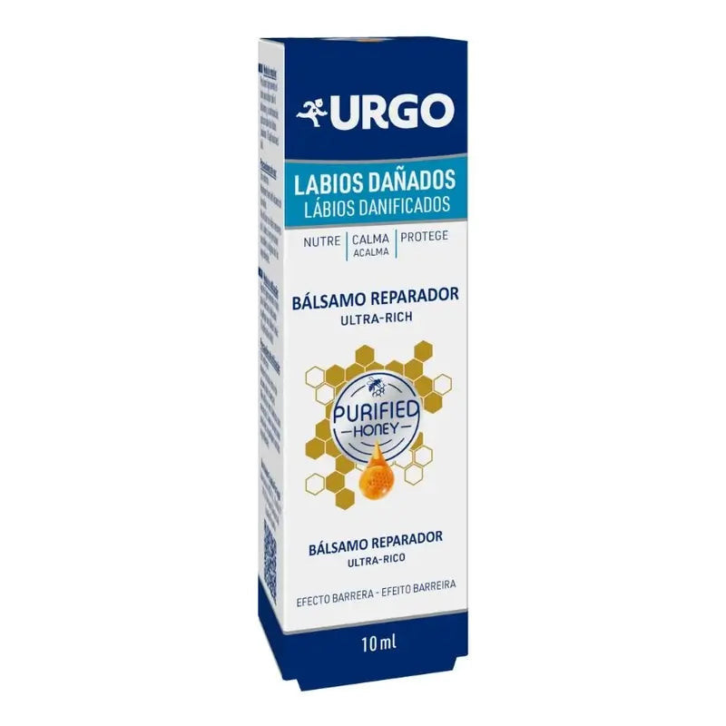 Urgo Labios Dañados Balsamo 1 Tubo 10 Ml vista principal