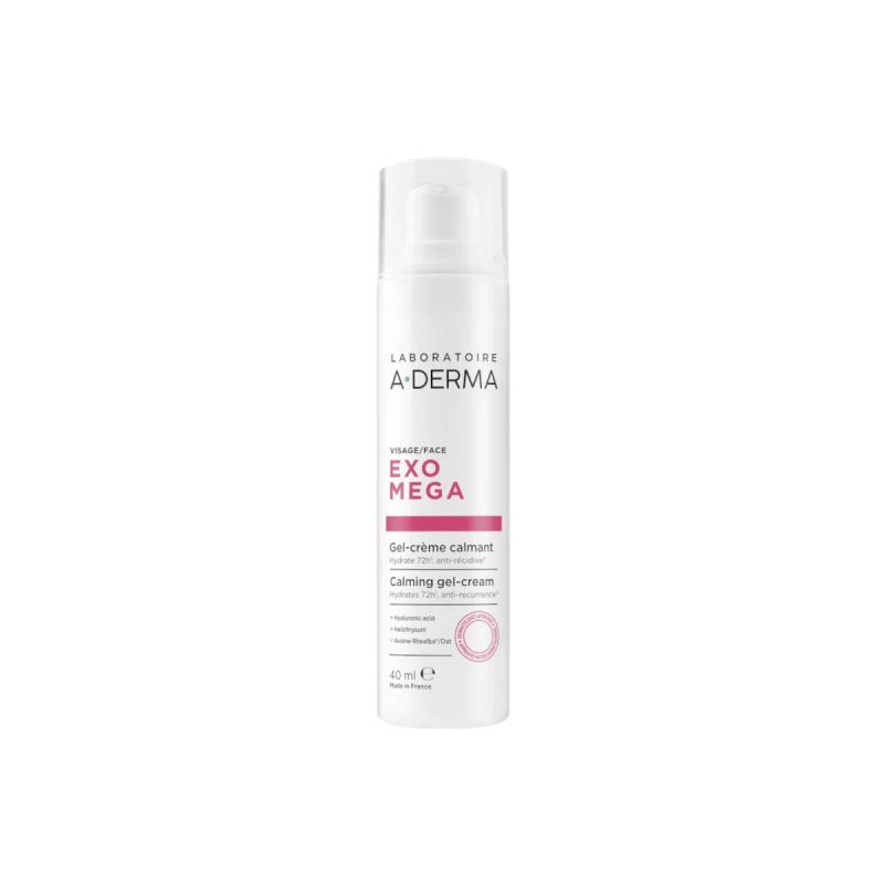 A-Derma Exomega Gel-Crema Facial Calmante 1 Envase 40 Ml vista principal