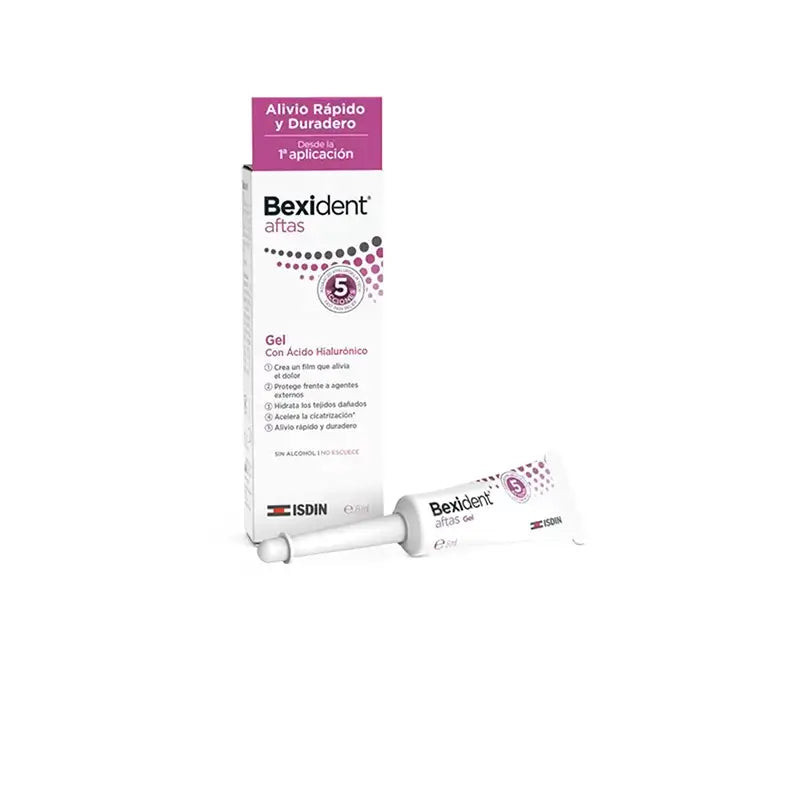 Bexident Aftas Gel Bucal Protector 1 Envase 8 Ml vista principal