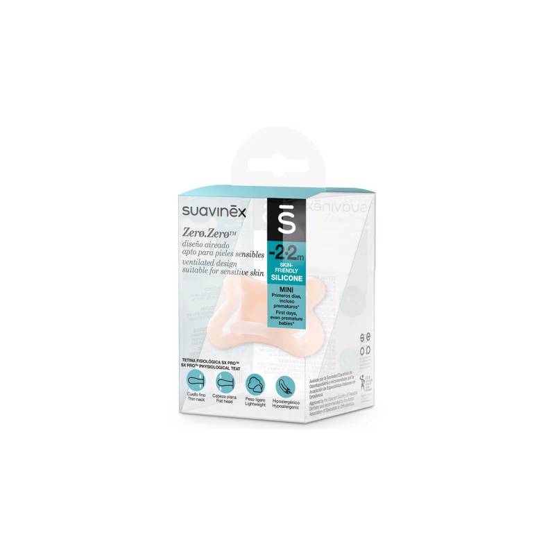 Chupete Silicona Fisiologico Suavinex Sx Pro Zero-Zero 0 - 6 vista principal