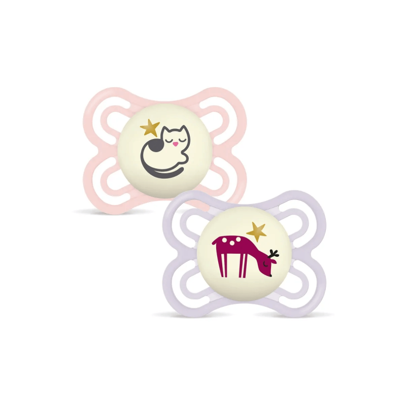 Chupete Silicona Simetrica Mam Perfect Night 0+ M vista principal