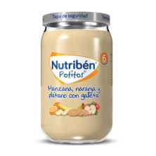 Nutriben Manzana Naranja Platano Y Galleta 1 Potito 235 G vista principal