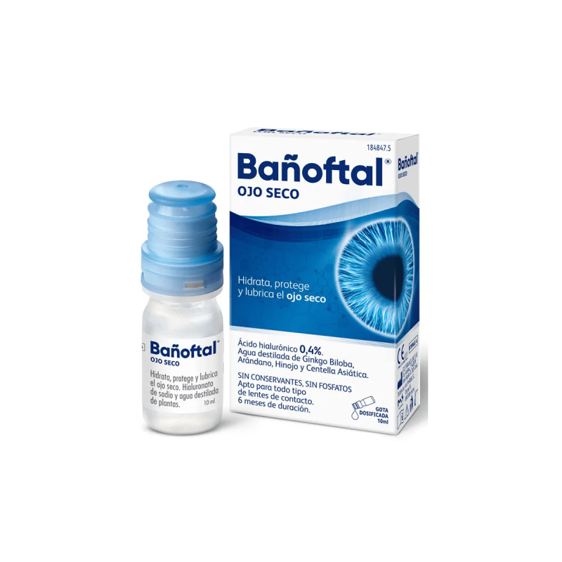 Bañoftal Ojo Seco Severo 1 Frasco 10 Ml Multidosis vista principal