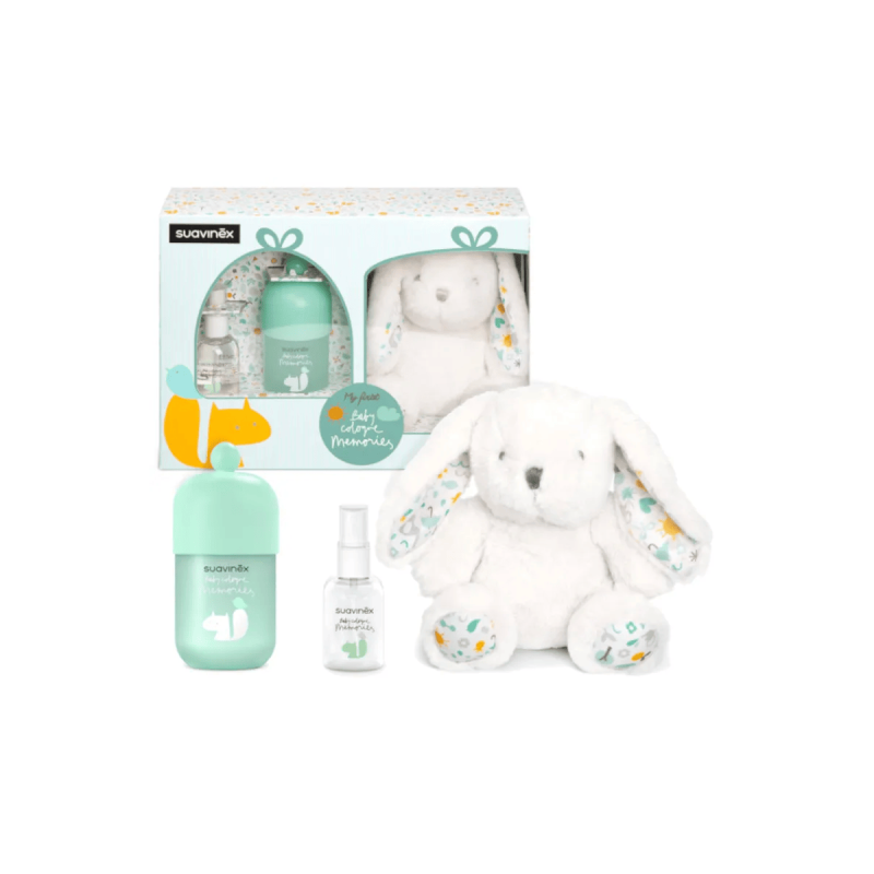 Suavinex Baby Cologne Memories 1 Botella 100 Ml + 1 Envase 50 Ml Set vista principal