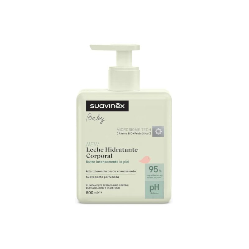 Suavinex Pediatric Locion Hidratante Masaje 1 Envase 500 Ml vista principal
