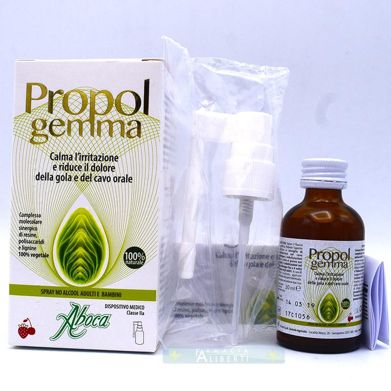 PROPOLGEMMA SPRAY SIN ALCOHOL ADULTOS Y NIÑOS 1 SPRAY 30 ml