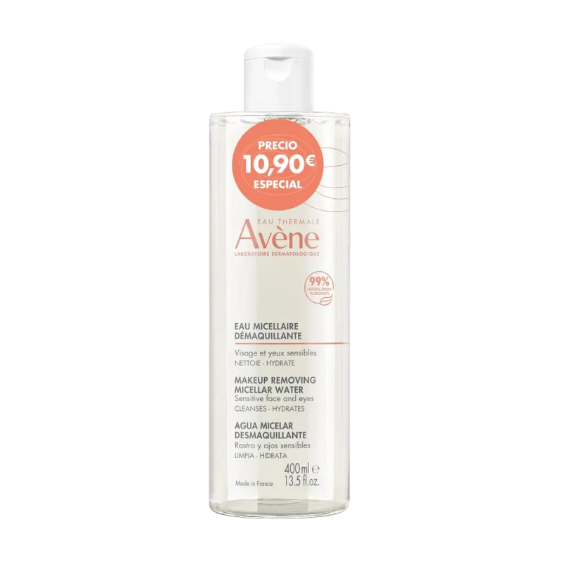 Avene Agua Micelar Desmaquillante 1 Envase 400 Ml vista principal