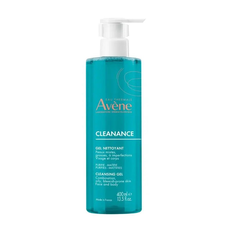 Avene Cleanance Gel Limpiador 1 Envase 400 Ml vista principal