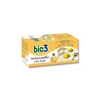 Bio3 Manzanilla Con Anis 25 Filtros 1 4 G vista principal