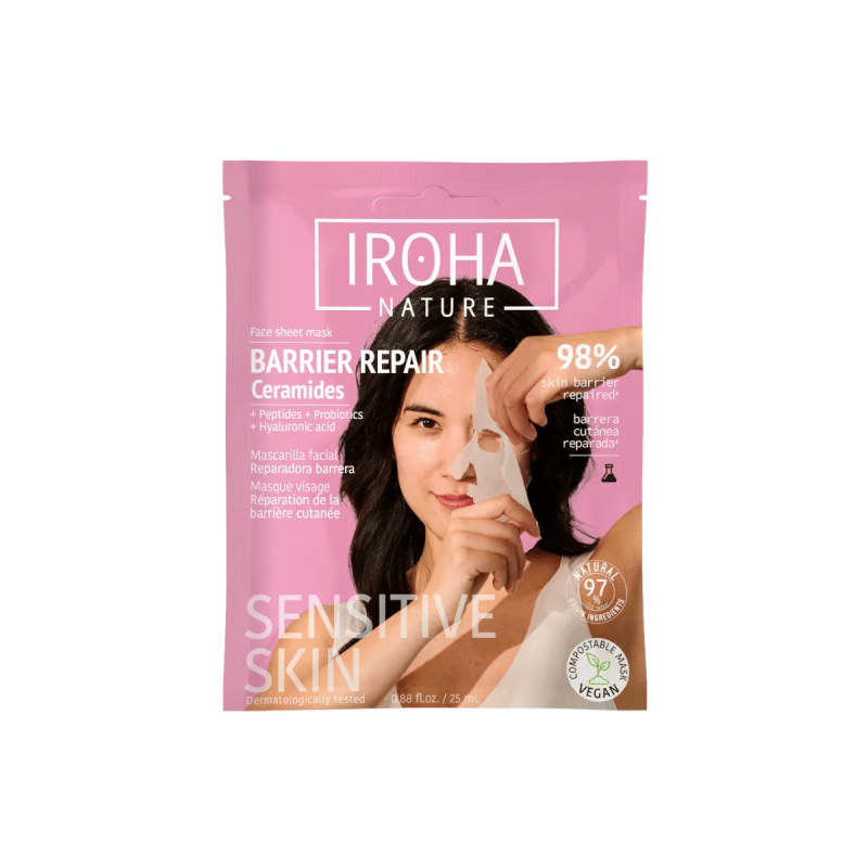 Iroha Mascarilla Facial Reparadora Barrera vista principal