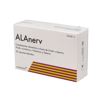 Alanerv 30 Capsulas Blandas vista principal