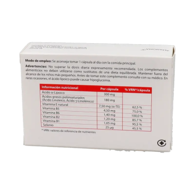 Alanerv 30 Capsulas Blandas envase